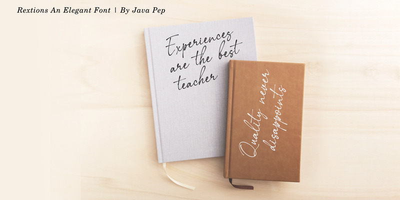 Rextions / ett elegant typsnitt - Features Image 8