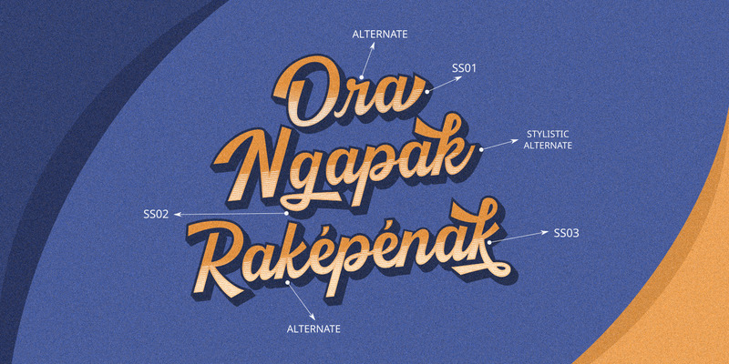 Warstwowa czcionka zimorodek - Obraz funkcji 6