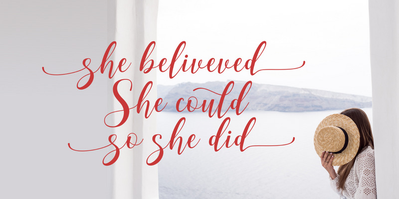 aesthetica - elegant bouncy font - Features Image 3