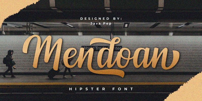 Mendoan Script Font / Pretty Script - Features Image 1