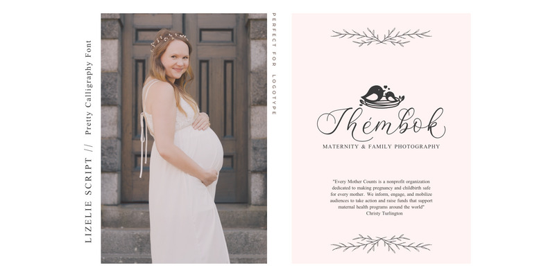 Lizelie Calligraphy Script Font - Features Image 8