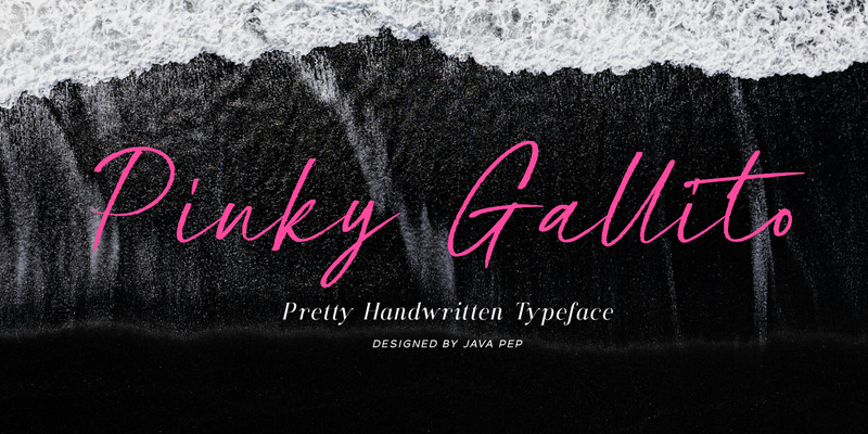 Pinky Gallito / Ładne, ręcznie pisane - Obraz funkcji 1