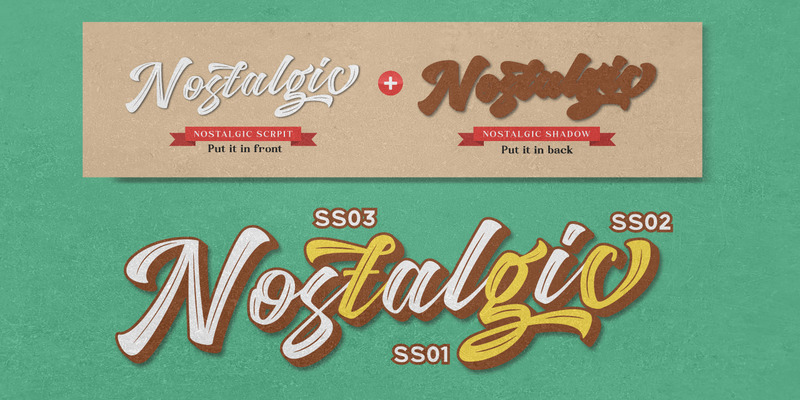 Nostalgický – klasický styl písma - Features Image 3