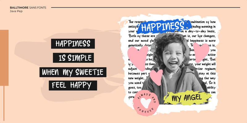 Balltimore Sans - Obsługa czcionek Sans - Obraz funkcji 3