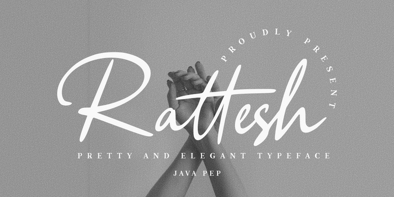 Rattesh / Elegáns betűtípus - Features Image 1
