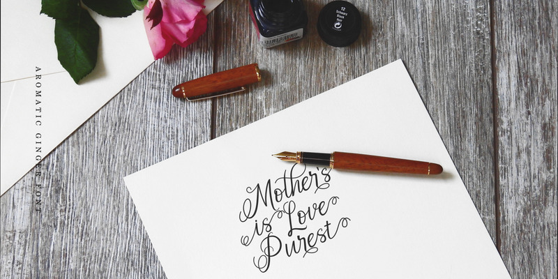 Aromatic Ginger // Calligraphy Font - Features Image 7