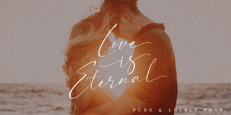 Pure & Lovely - красивая каллиграфия - Features Image 8