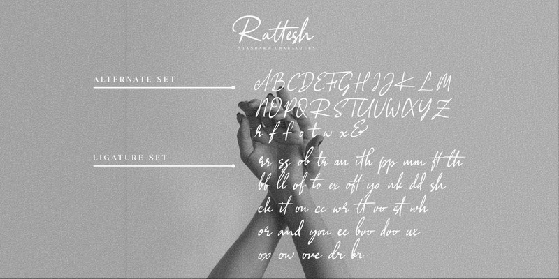 Rattesh / Elegáns betűtípus - Features Image 13