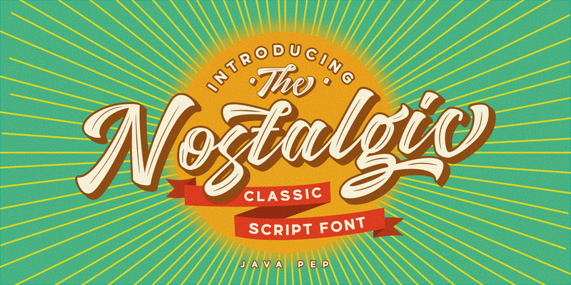 Nostalgický – klasický styl písma - Features Image 1