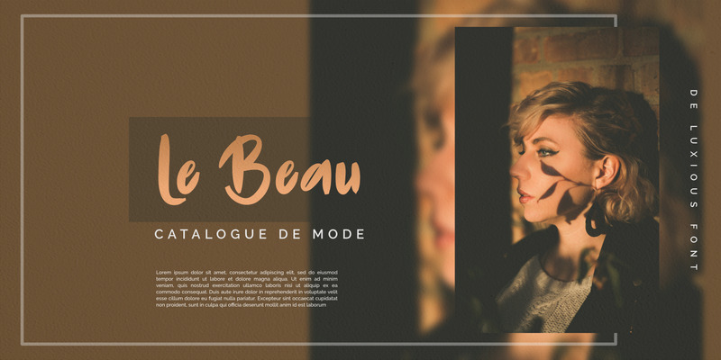 De Luxious // Pretty Font - Caratteristiche Immagine 1