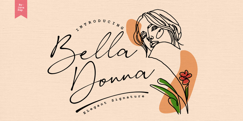 Bella Donna / Firma elegante - Caratteristiche Immagine 1