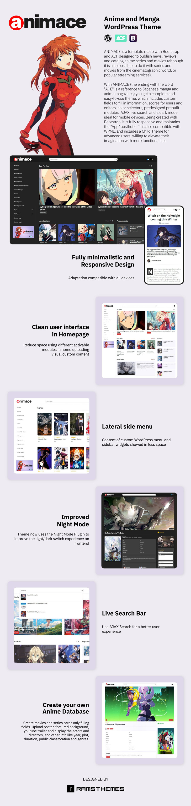 ANIMACE - Anime and Manga WordPress Theme - TemplateMonster