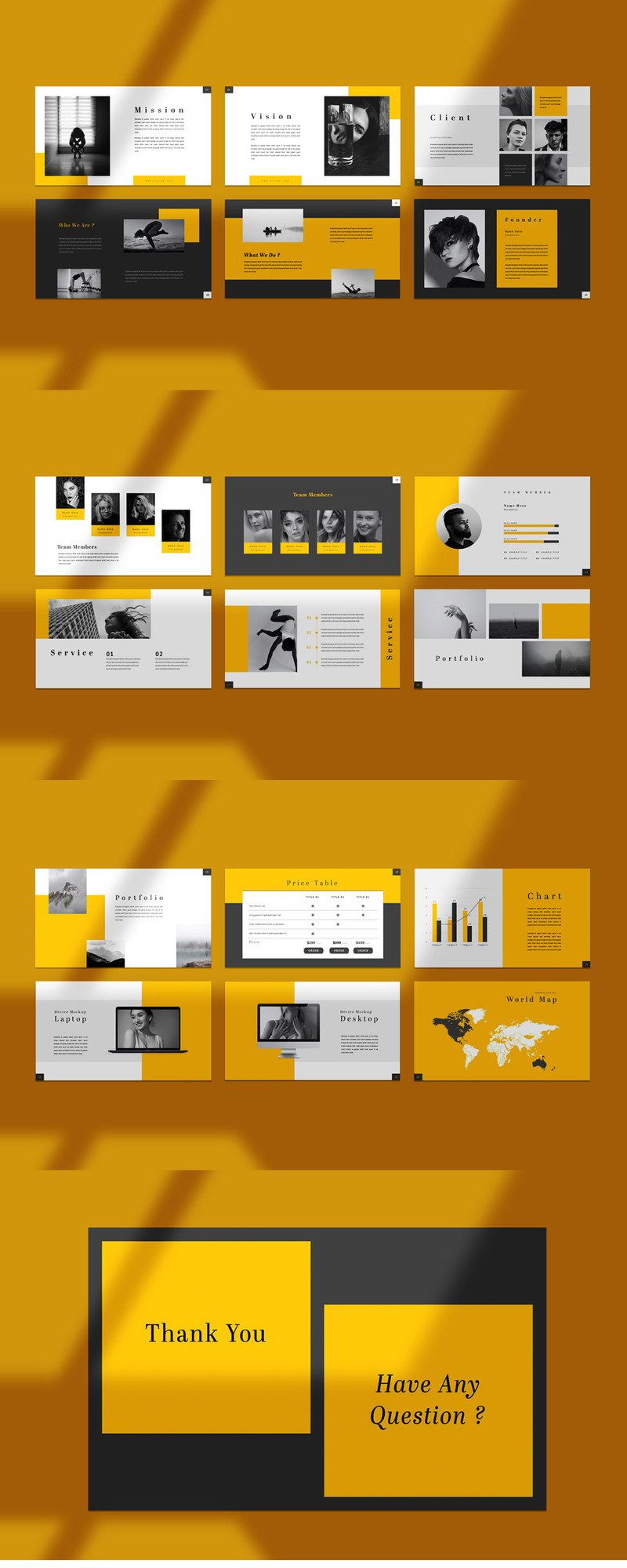 Minimal Presentation Template #353033 - TemplateMonster