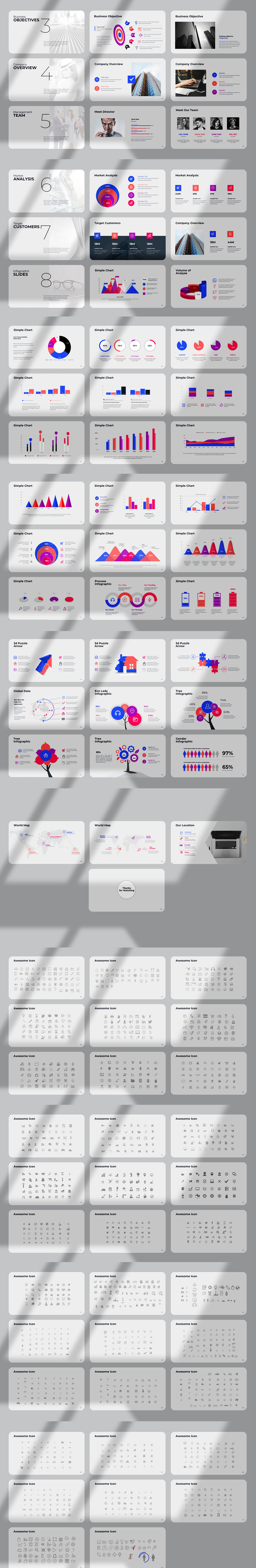 .Business Plan Presentation Template.. - Features Image 1