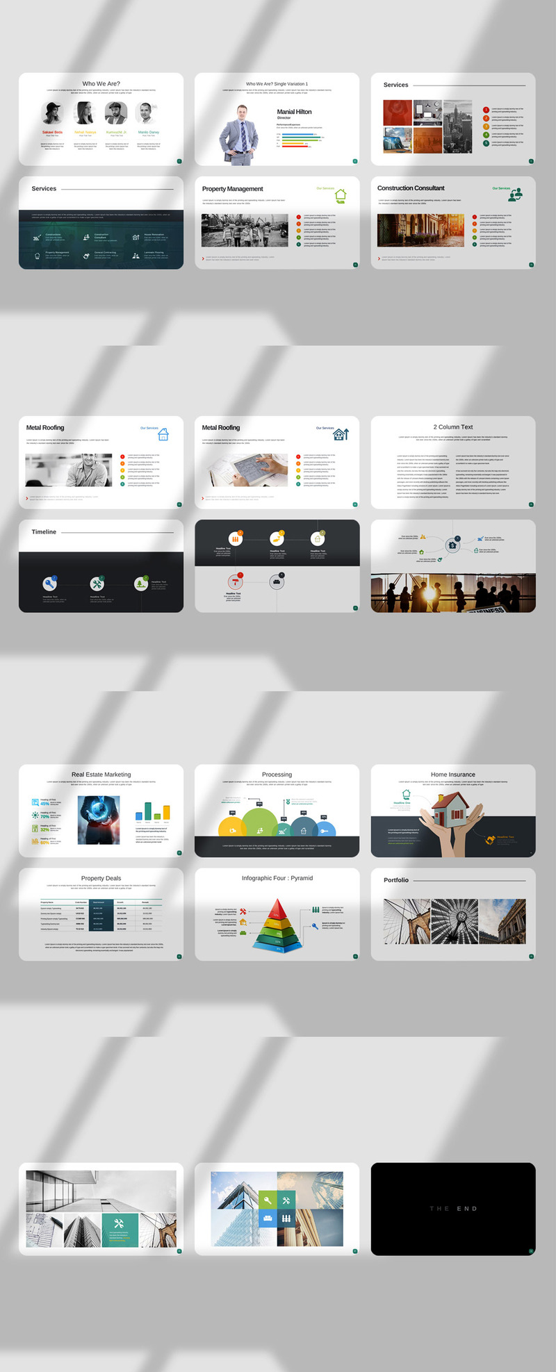 Fastighets PowerPoint-presentation' - Features Image 1