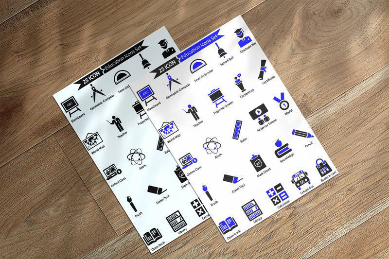 50 Premium Education Icon Pack - Features Image 2