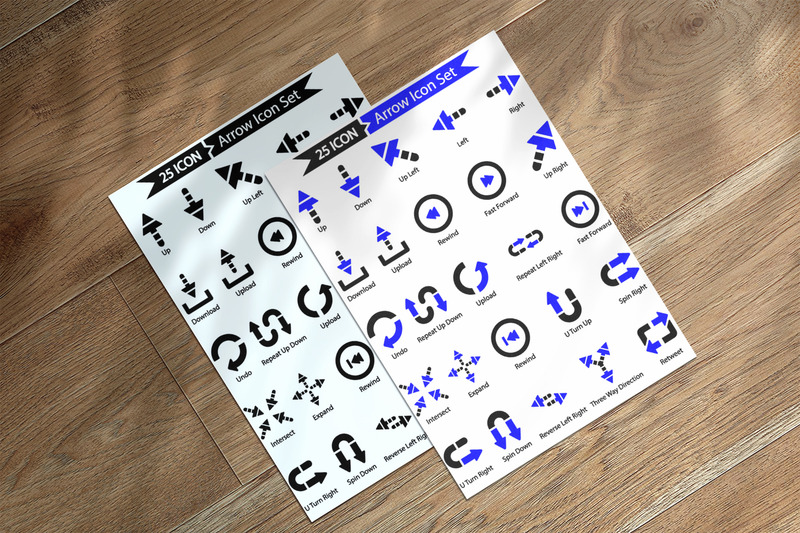 50 Premium Arrow Icon Pack - Features Image 2