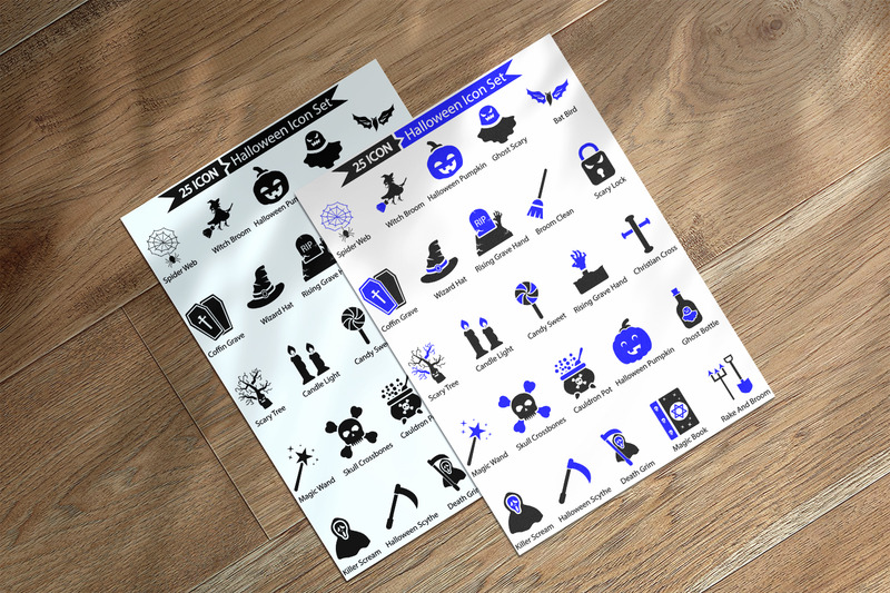 50 Premium Halloween Icon Pack - Features Image 1