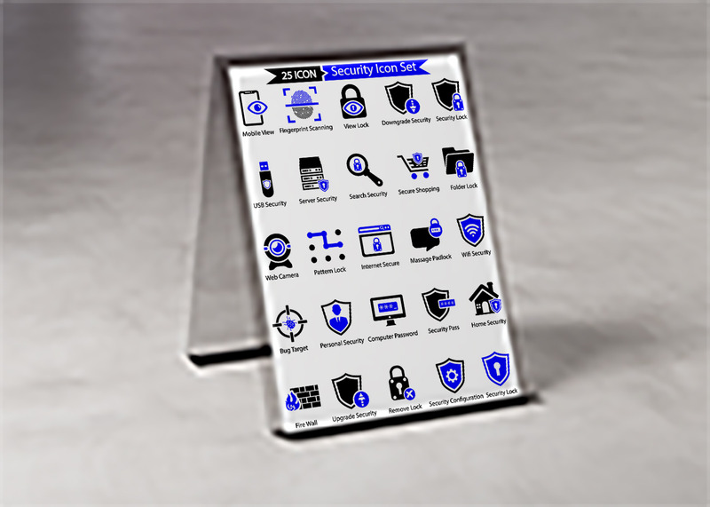 50 Premium Security Icon Pack - Features Image 1