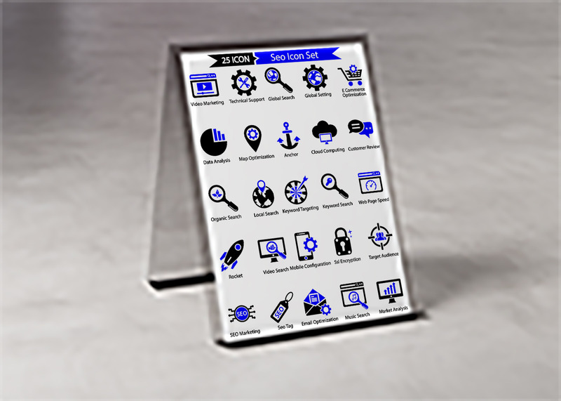 50 个高级 SEO 和 Web 图标集模板 - Features Image 2