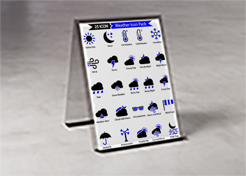 50 Premium Weather Icon Pack - Features Image 2
