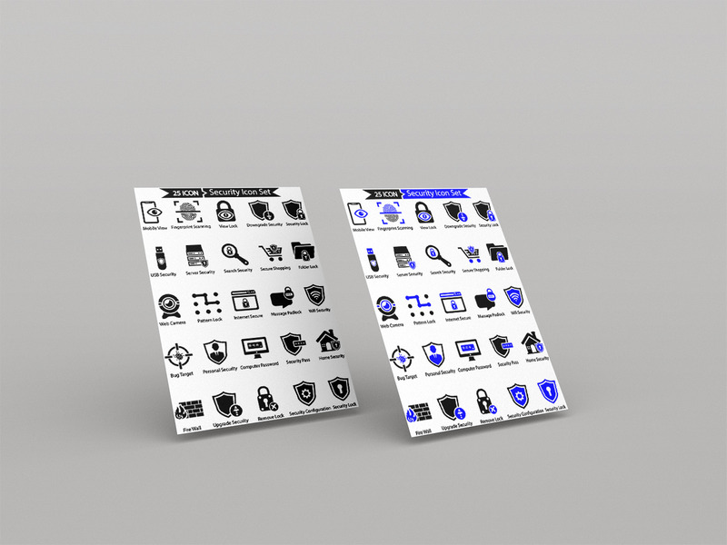 50 Premium Security Icon Pack - Features Image 2