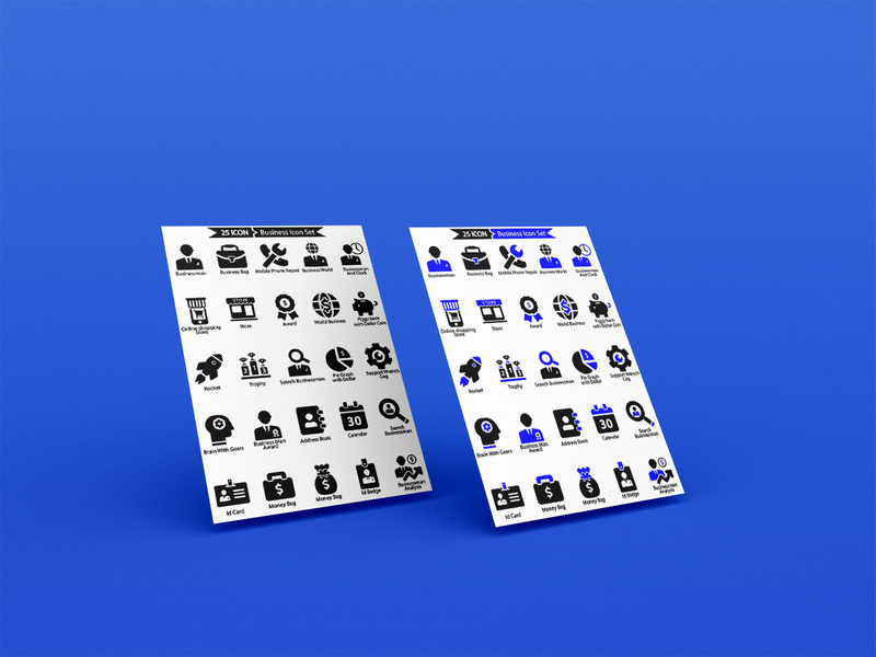 50 Premium Business Icon Set - Features Image 1