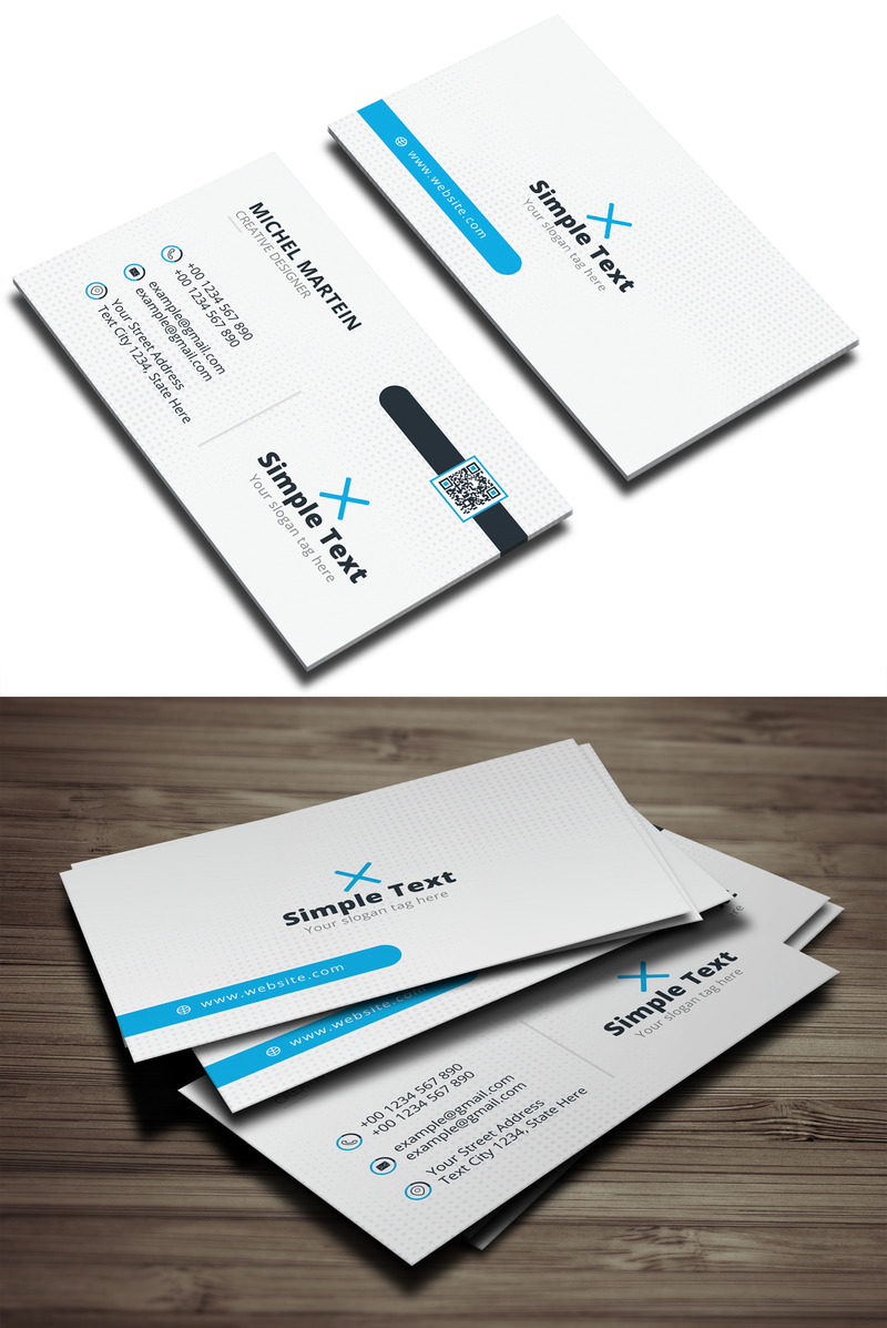 Michel Martien Corporate Business Card Vol_ 121 - Caractéristiques de l’image 1