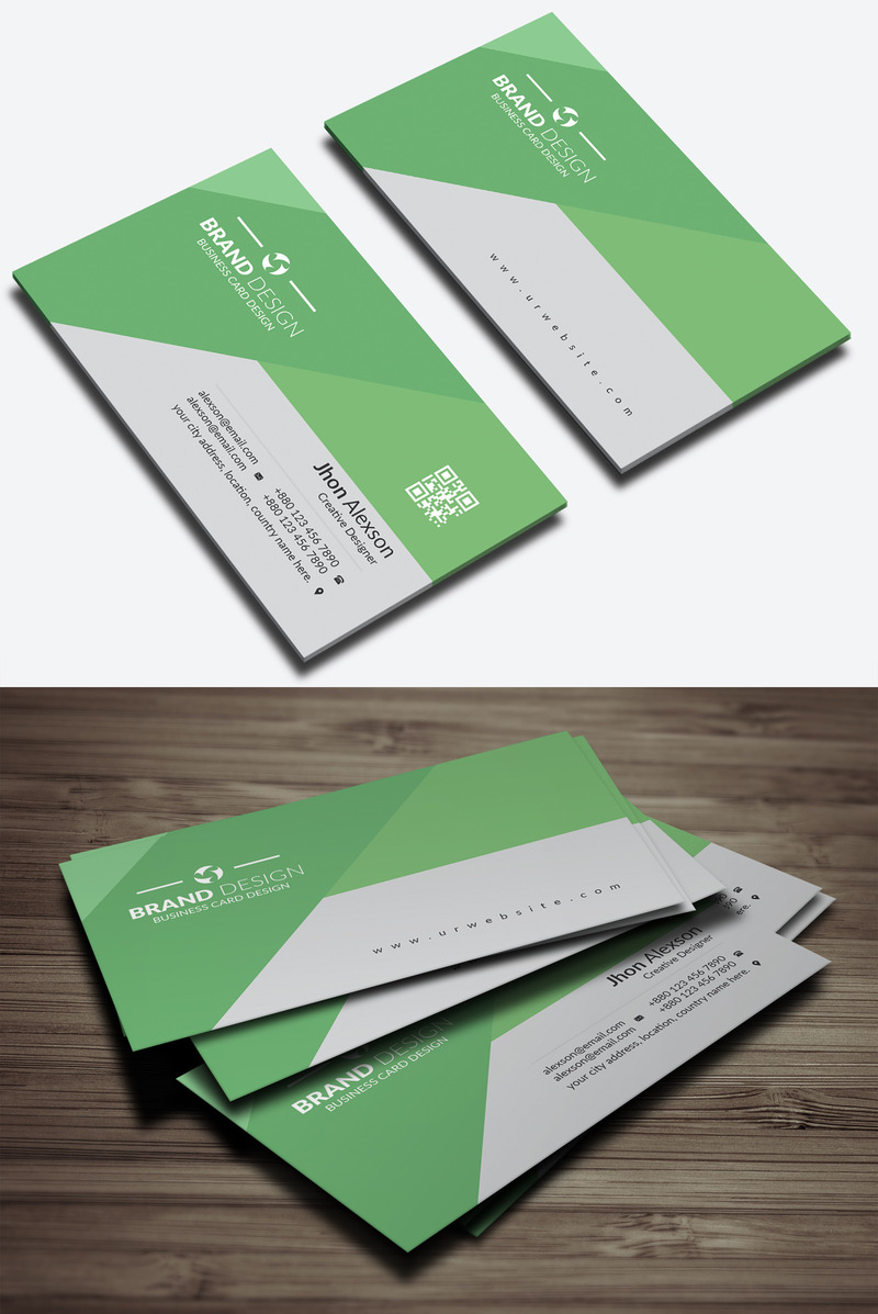 Jhon Alexson Creative Business Card Vol_ 115 - Features Image 1