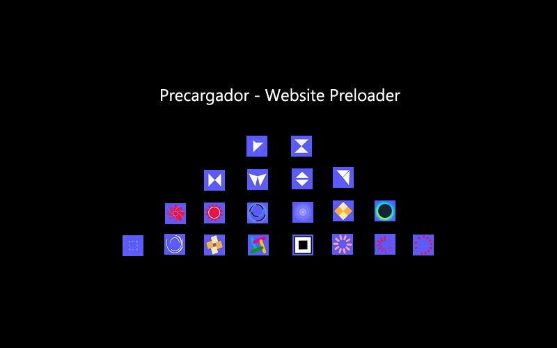 Precargador - Website Preloader for Bootstrap Template or HTML Template or Theme - Features Image 1