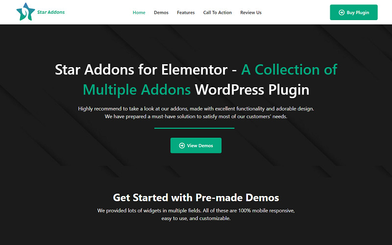 Star Addons pour Elementor - Extension gratuite de widgets et d'extensions WordPress pour Elementor - Caractéristiques de l’image 1