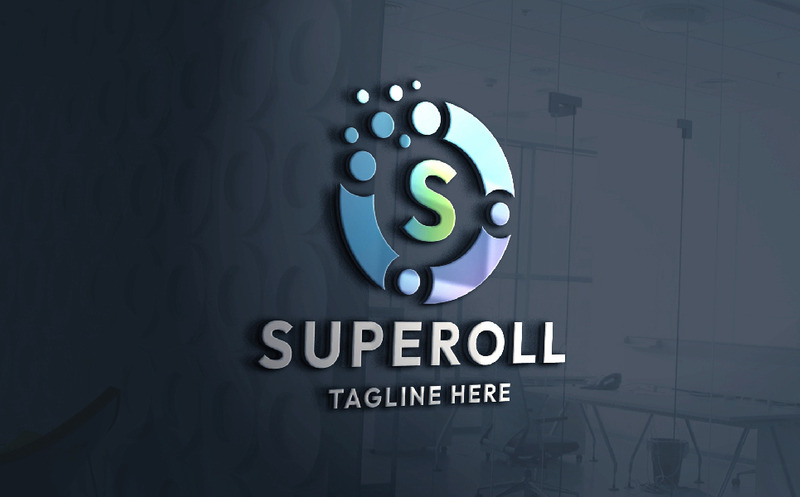 Modello di logo della lettera S di Superoll - Caratteristiche Immagine 1