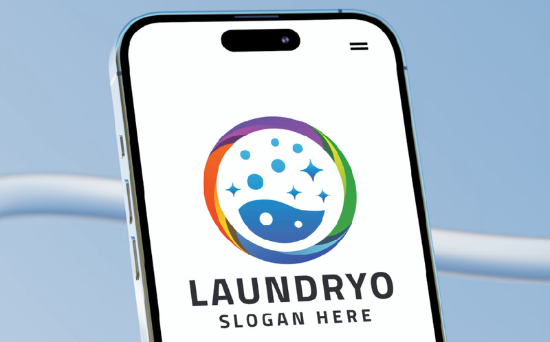 Clean Laundry Logo Design - Features Image 1