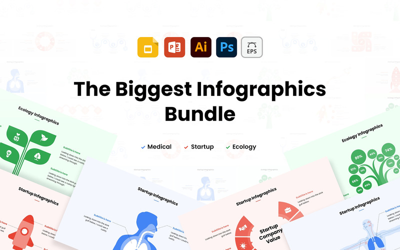 The Biggest Infographic bundle - Features Image 1