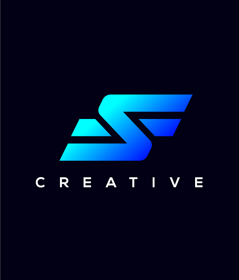 Letter S Technology Logo Design Fast Super Speed Wings S Letter - Features Image 1