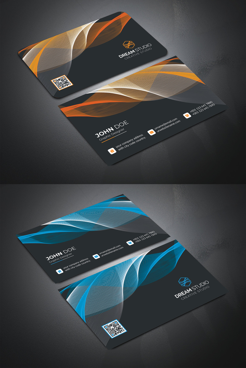 Business Card Templates - Corporate Identity Template 16 - Features Image 1