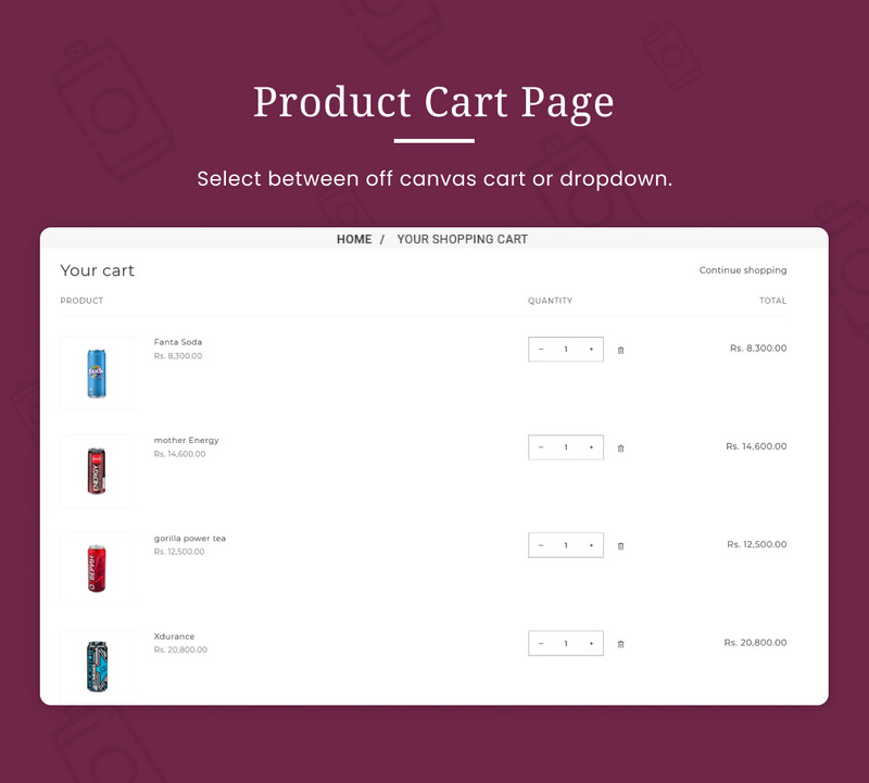 Vai a bere - Mega Drinks Shopify 2.0 Tema reattivo - Caratteristiche Immagine 12