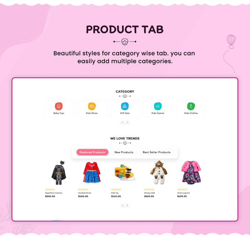 Koala Little Kids, Toys, Play, Fashion Shopify 2.0 Responsive Theme - Features Image 9