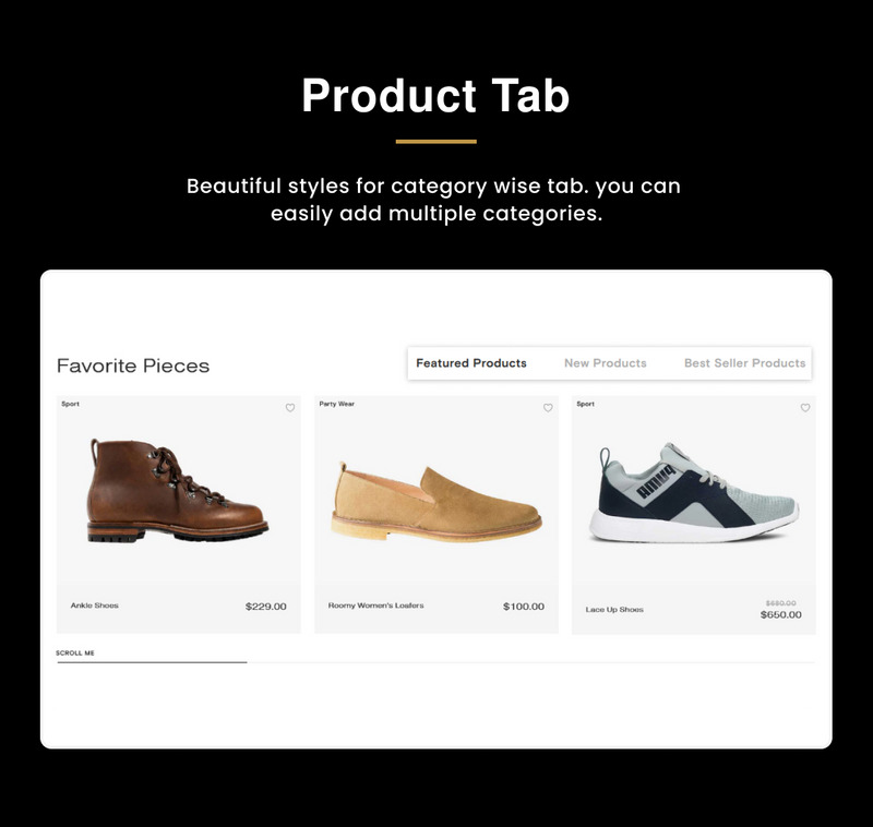 Keni Mega Shoes Responsive Shopify 2.0-tema - Features Image 8