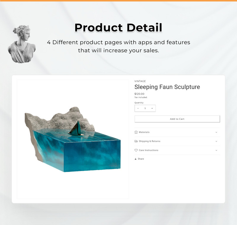艺术王超级艺术-陶艺-礼品 Super Premium 响应式 Shopify 2.0 主题 - Features Image 9