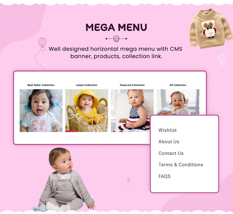 Koala Little Kids, Toys, Play, Fashion Shopify 2.0 Responsive Theme - Features Image 6