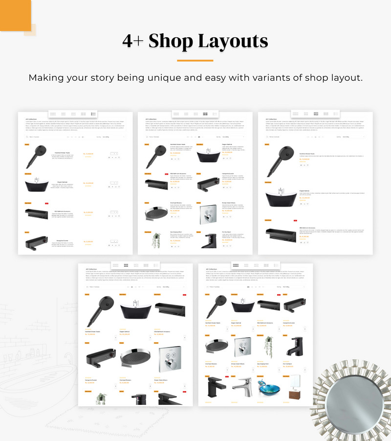 Bath Pods Store - Schlafzimmer Holz Shopify 2.0 Responsive Theme - Eigenschaften Bild 11
