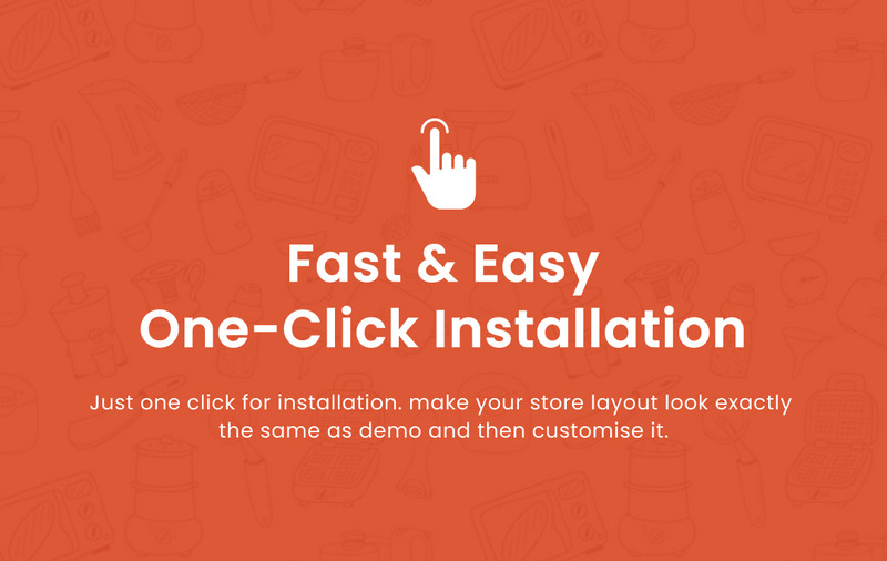Kitcher - Mega Kitchen Super Store Shopify 2.0 Tema Premium - Features Image 2
