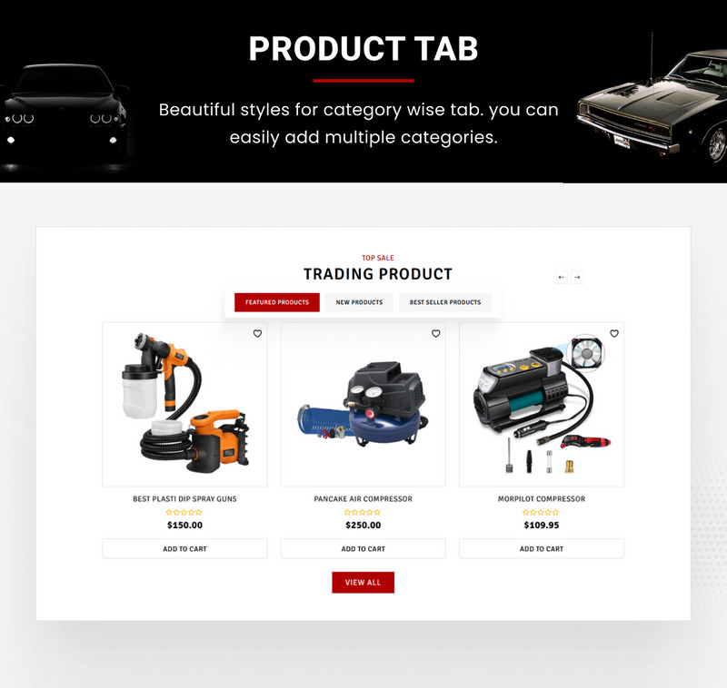 High Parts - Mega Parts Super Store Shopify 2.0 Premium responzivní téma - Features Image 8