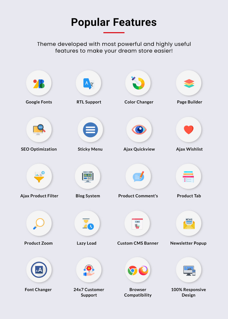 Style Mega Beauty – Minimal Beauty Shopify 2.0 Premium Responsive Theme - Features Image 3