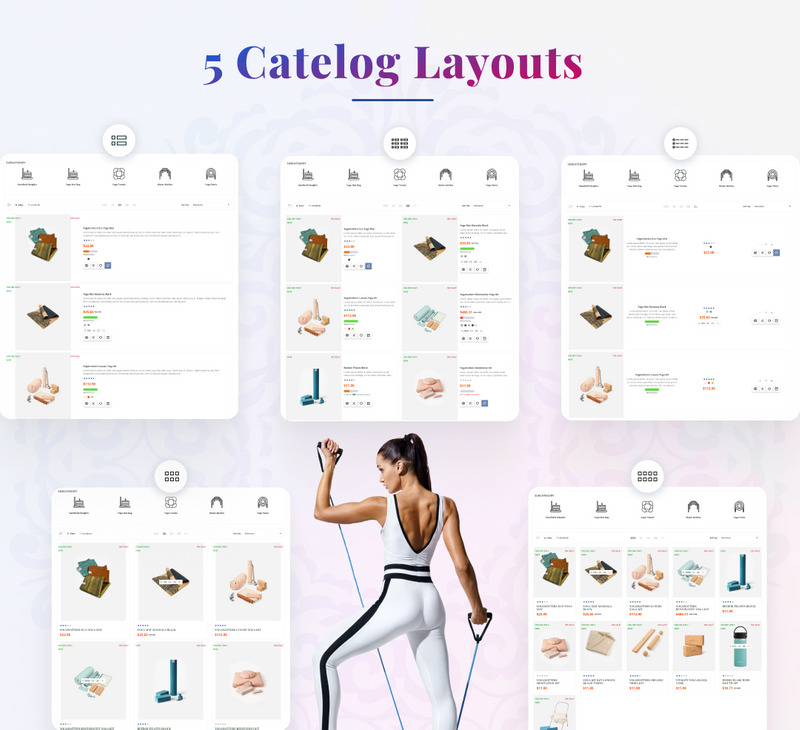 Om Yoga - Spa, Kosmetik Prestashop Premium Responsive Theme - Eigenschaften Bild 11