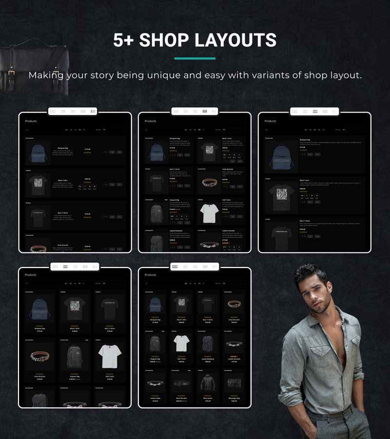 Kkillur Black - Mega Fashion Shopify 2.0 Premium Responsive Theme - Features Image 11