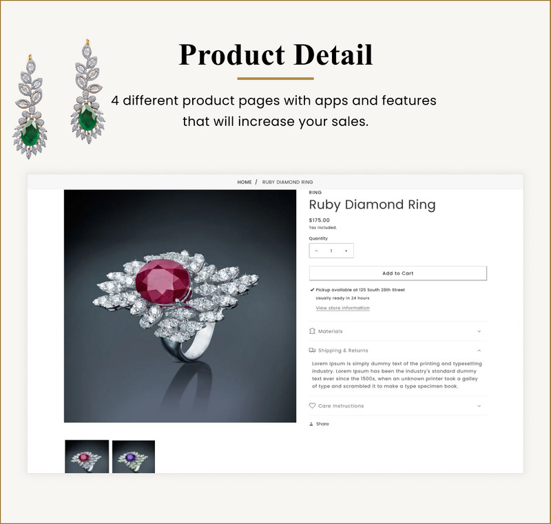 Jewelrix – Bijoux Shopify 2.0 Thème responsive premium polyvalent - Caractéristiques de l’image 9