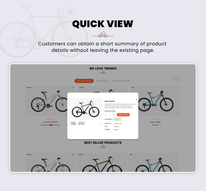 Bicicleta Mega Deportes, Bicicleta, Bicicletas, Alquiler Plantilla Shopify 2.0 Responsive - Características Imagen 9