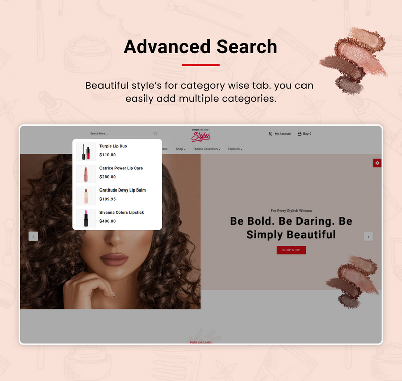 Style Mega Beauty – Minimal Beauty Shopify 2.0 Premium Responsive Theme - Features Image 6